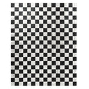 Checkerboard Medium Scale Flatweave Rug