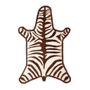 Zebra Flatweave Rug