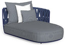 Swipe Modular Chaise SX by Talenti, Blue / Plain Blue