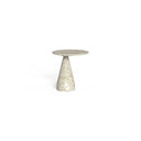 Plaza Concrete Side Table by Talenti, Cemento Beige