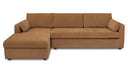 Burrow Sleeper Sectional With Storage Chaise Ginger Left