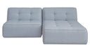 Sunseeker 2 Piece Outdoor Nook Light Blue