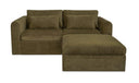 Swift Nook Modular Sectional Dark Green