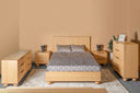 Winters - Modern Natural Oak Bedroom Set