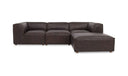Form Lounge Modular Sectional Espresso Brown