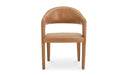 Martens Dining Chair Brown Leather