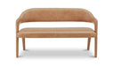 Martens Dining Bench Tan Leather