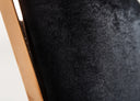 Bonnie Transitional Black Velvet & Rosegold Dining Chair (Set of 2), view 7