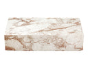 Rectangular Crema Breccia Marble Coffee Table Laros by Matho Sun, view 2