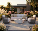 Warm Grey Gracebay Light Grey Sofa Allariz by Matho Sun, view 8