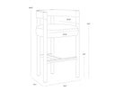 Eglinton Espresso Barstool Manolo by Matho Sun, view 6
