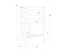 Eglinton Espresso Counter Stool Manolo by Matho Sun, view 3
