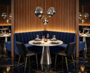 Gunmetal 35.5" Bistro Table Damon by Matho Sun, view 7