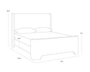 King Copenhagen White Bed Ives by Matho Sun, view 7