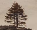 20" X 30" Brown Floater Frame Landscape Together Alone Ii by Matho Sun, view 5