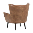 Tobacco Tan Lounge Chair Luther by Matho Sun, view 3