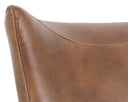 Tobacco Tan Lounge Chair Luther by Matho Sun, view 5