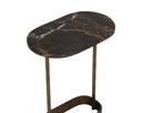 Bronze Marble End Table Eden by Matho Sun, view 4