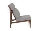 Copenhagen Cappuccino Lounge Chair Elanor by Matho Sun, view 3