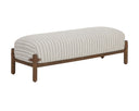 Warm Brown Gifford Script Bench Holst by Matho Sun