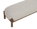 Warm Brown Gifford Script Bench Holst by Matho Sun, view 4