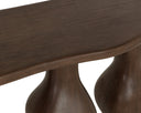 Dark Brown Console Table Ines by Matho Sun, view 5