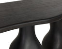 Black Console Table Ines by Matho Sun, view 5