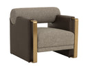 Gellar Earth / Eglinton Espresso Lounge Chair Edgar by Matho Sun