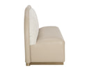 Napa Beige / Hailey Moon Banquette Ovid by Matho Sun, view 2
