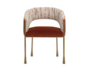 Meg Rust / Terri Nutmeg Dining Armchair Jahara by Matho Sun, view 2