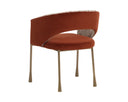 Meg Rust / Terri Nutmeg Dining Armchair Jahara by Matho Sun, view 4