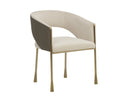 Meg Taupe / Porcini Taupe Dining Armchair Jahara by Matho Sun