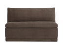 Danny Dusty Brown Banquette Donatella by Matho Sun, view 2