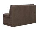 Danny Dusty Brown Banquette Donatella by Matho Sun, view 4