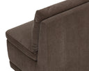 Danny Dusty Brown Banquette Donatella by Matho Sun, view 5
