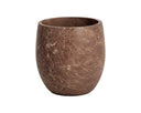 Small Marble Look Mocha Planter Aster by Matho Sun