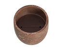Small Marble Look Mocha Planter Aster by Matho Sun, view 2