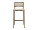 Greige Santa Cruz Oatmeal Barstool Arco by Matho Sun, view 2