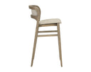 Greige Santa Cruz Oatmeal Barstool Arco by Matho Sun, view 3