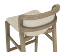 Greige Santa Cruz Oatmeal Barstool Arco by Matho Sun, view 5