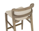 Greige Santa Cruz Oatmeal Counter Stool Arco by Matho Sun, view 5