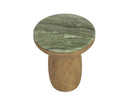 Marble Look Sage End Table Orula by Matho Sun, view 3