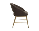 Eglinton Espresso Dining Armchair Abelson by Matho Sun, view 3