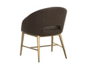 Eglinton Espresso Dining Armchair Abelson by Matho Sun, view 4