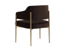 Diamond Mink Dining Armchair Tova by Matho Sun, view 4