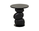 Wood Look Black End Table Balio by Matho Sun, view 3
