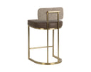 Eglinton Espresso / Gellar Earth Counter Stool Larissa by Matho Sun, view 4