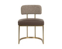 Eglinton Espresso / Gellar Earth Dining Chair Larissa by Matho Sun, view 2