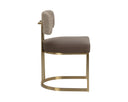 Eglinton Espresso / Gellar Earth Dining Chair Larissa by Matho Sun, view 3