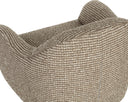 Torched Meringue Lounge Chair Tesoro Swivel by Matho Sun, view 5